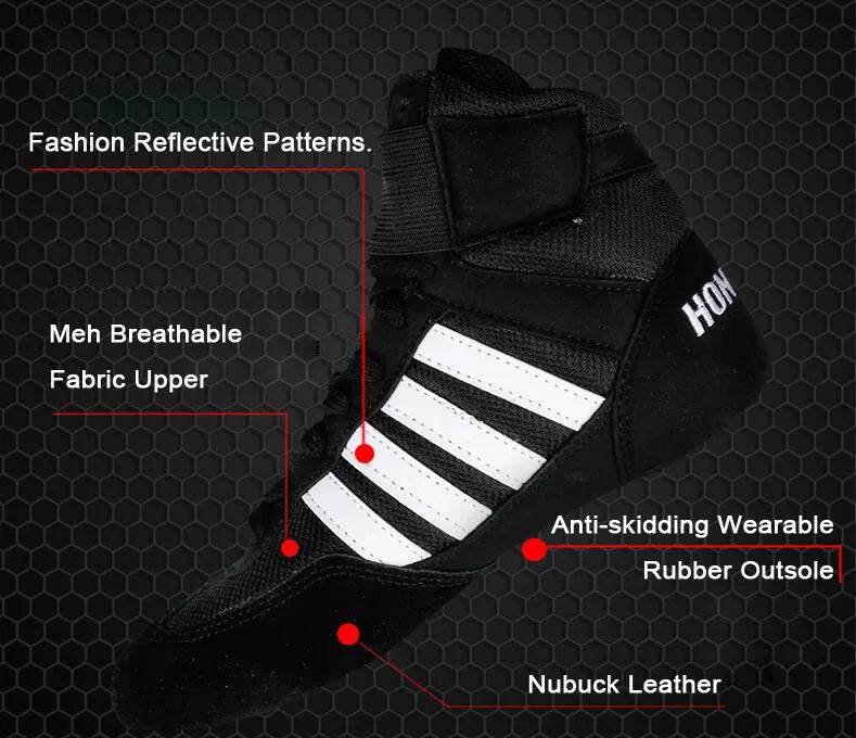 Breathable Wrestling Footwear