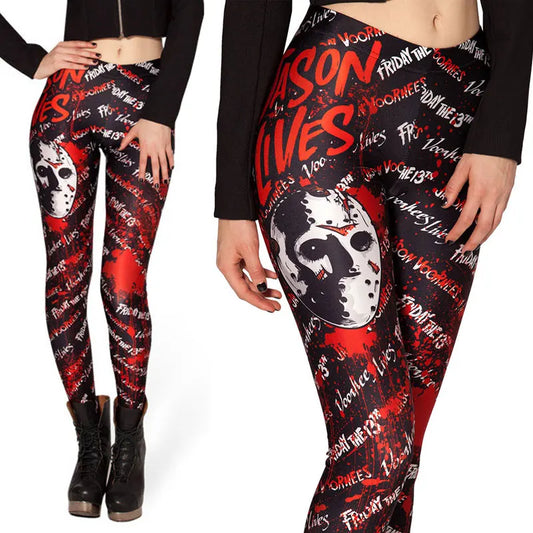 Skull Groove Leggings