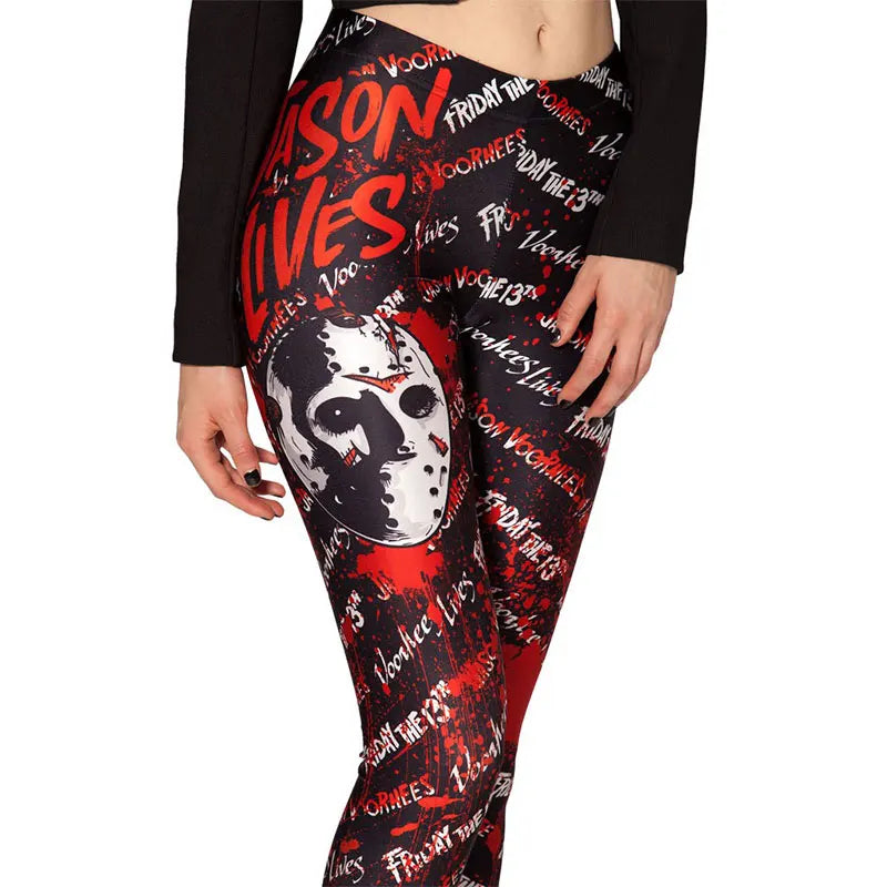 Skull Groove Leggings