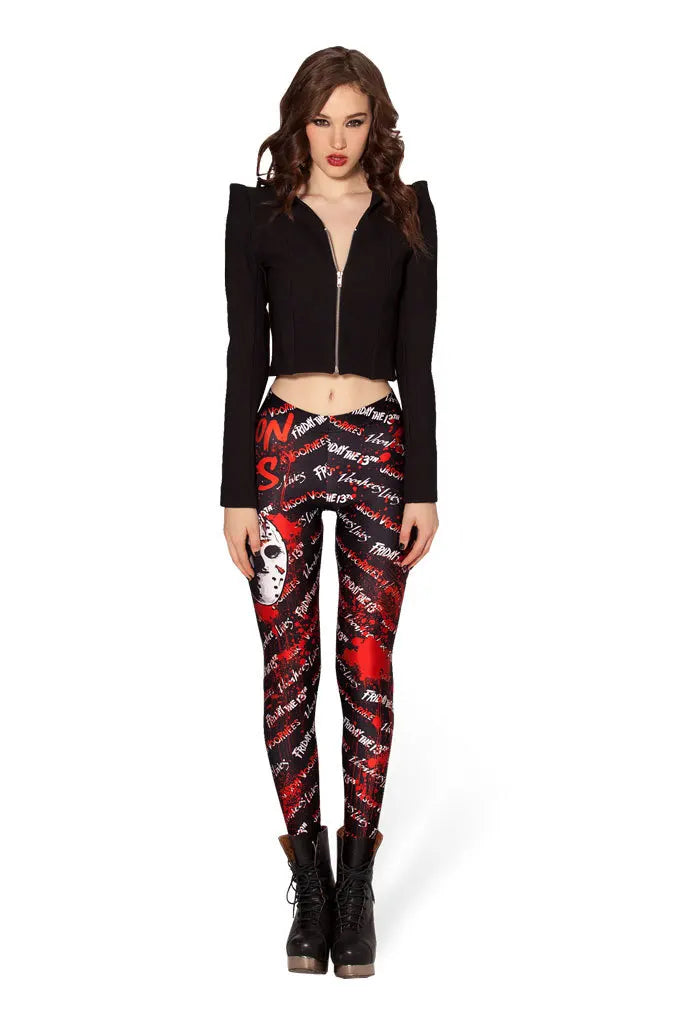 Skull Groove Leggings