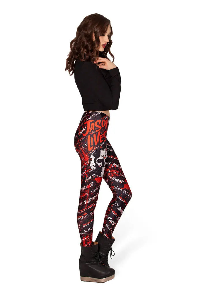 Skull Groove Leggings