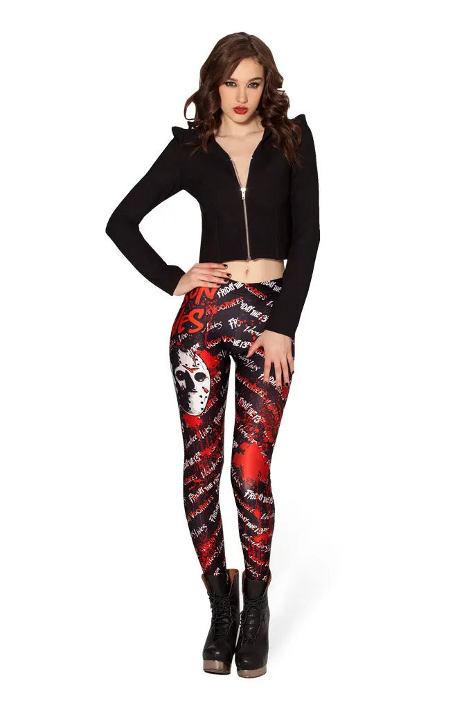 Skull Groove Leggings