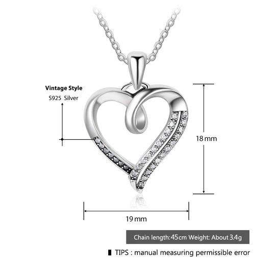 Hollow Heart Necklace