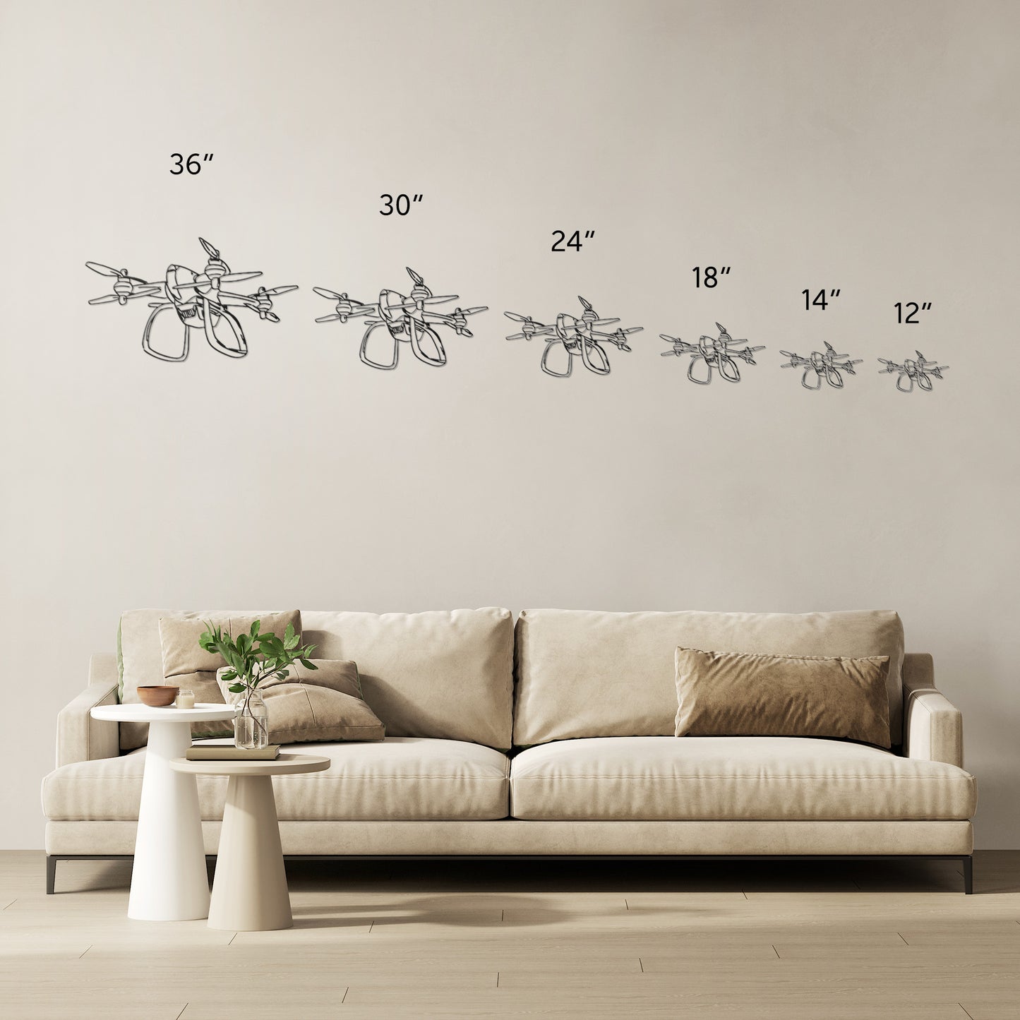 Metal Drone Craft