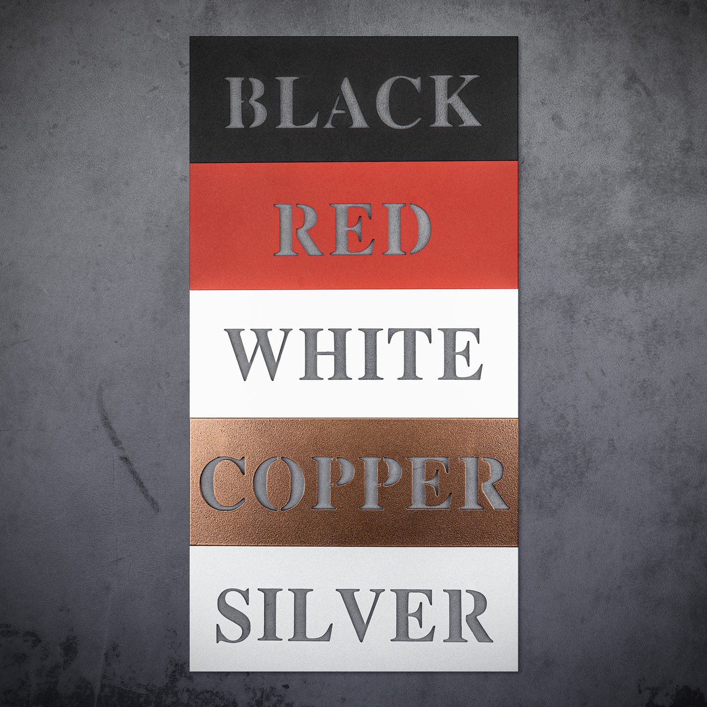 Metal Drone Sign