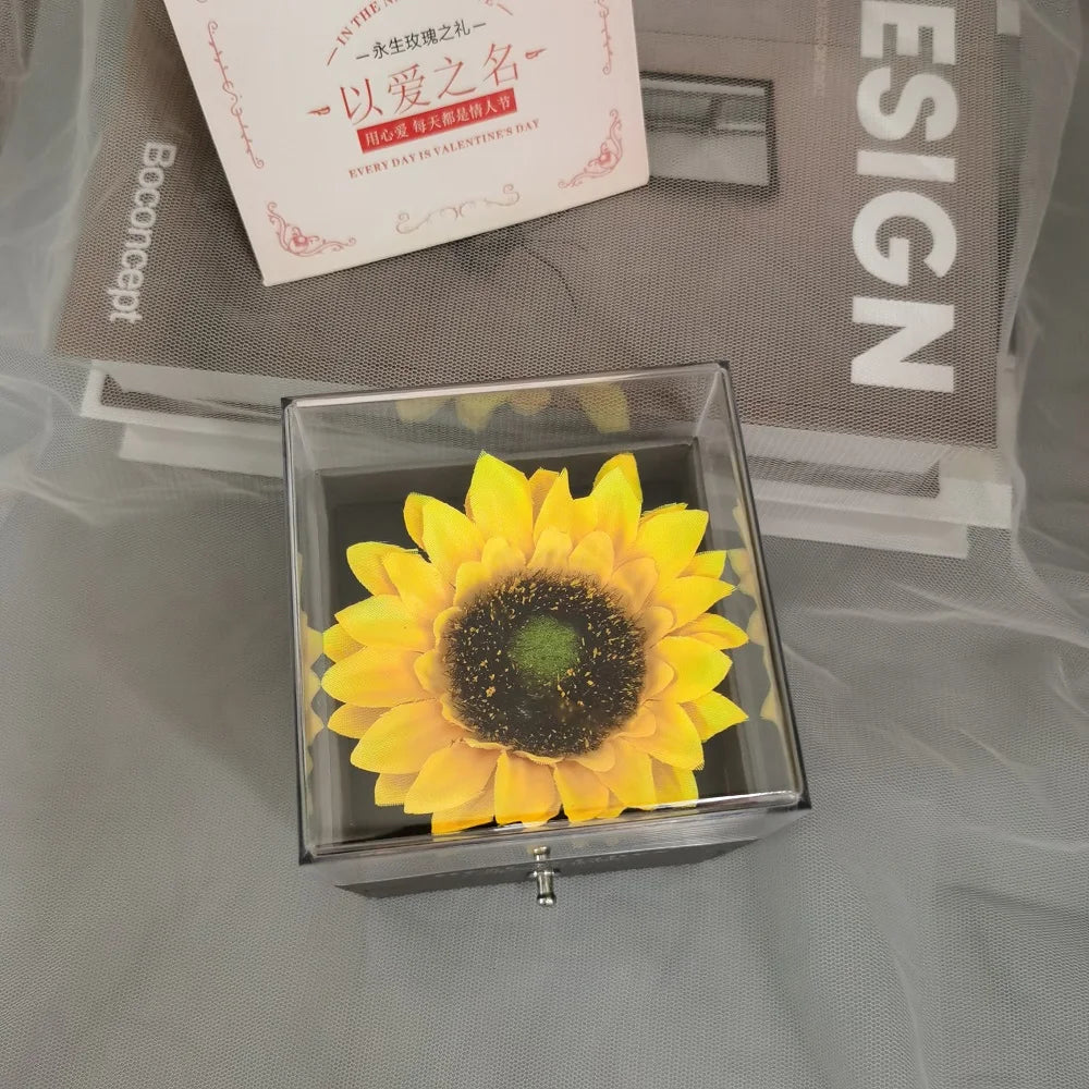Eternal Sunflower Charm