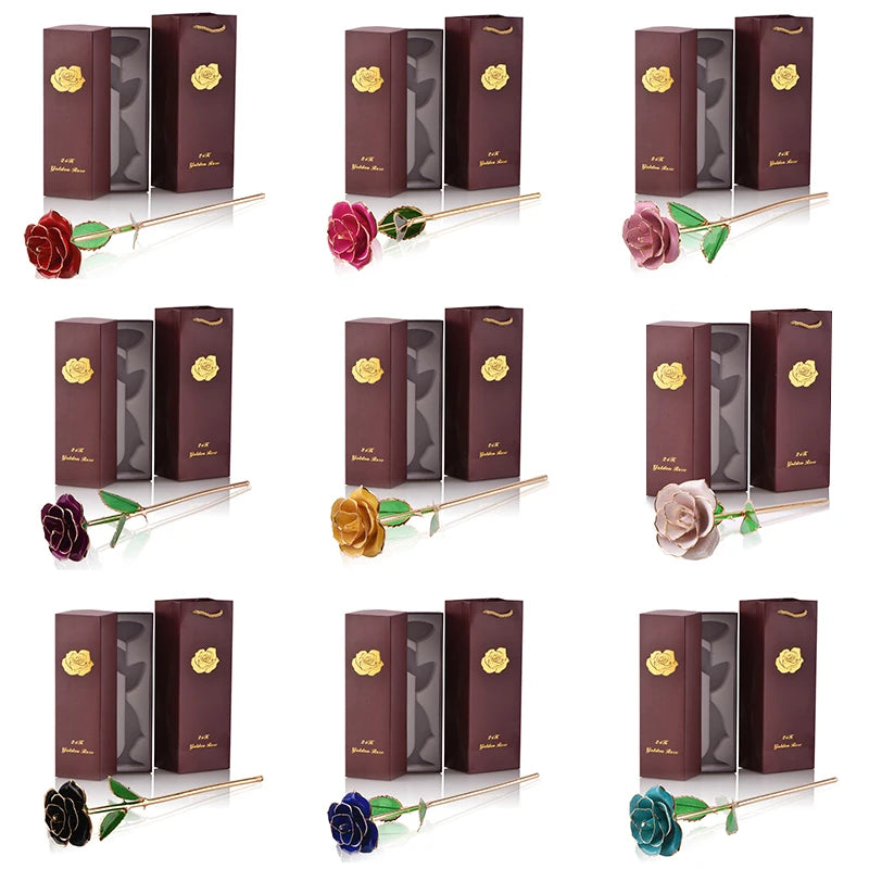 Gold Rose Gift