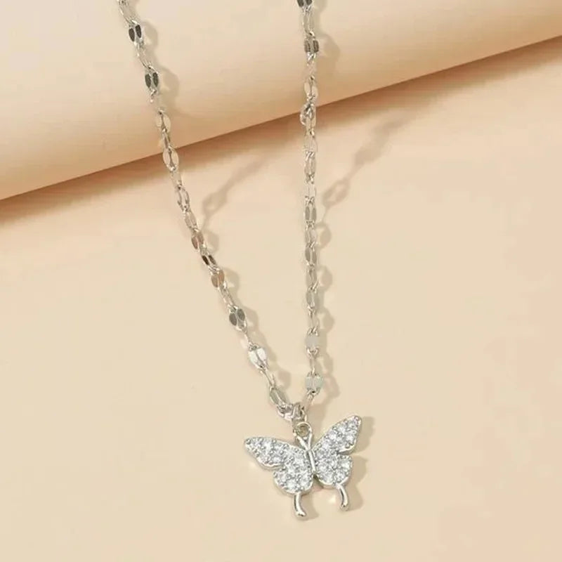Golden Butterfly Pendant