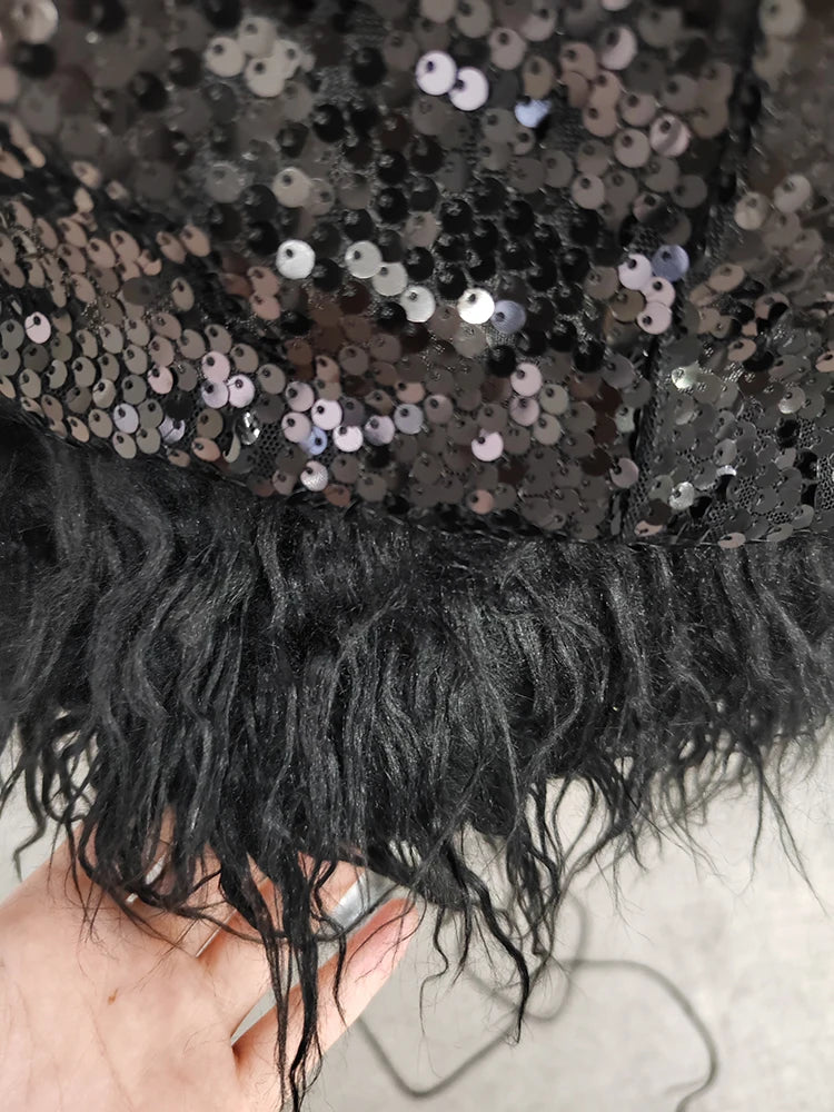 Feathered Glam Mini