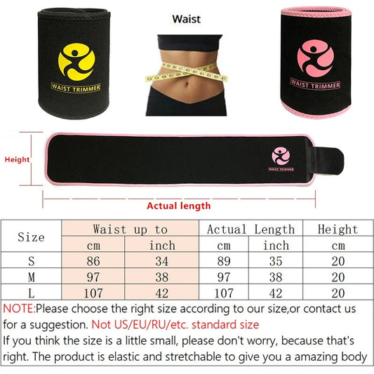 Sweat Belt Body Shaper