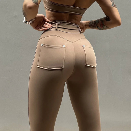 ShapeEnhance Belted Leggings