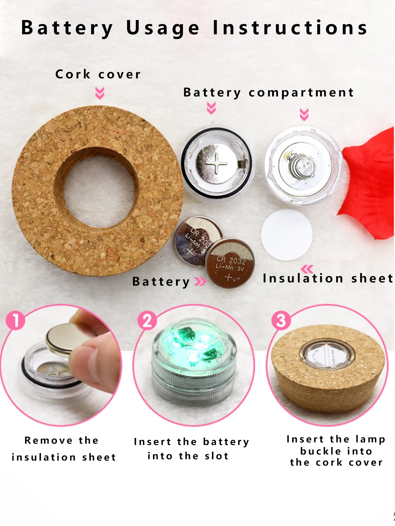 Preserved Rose Light
