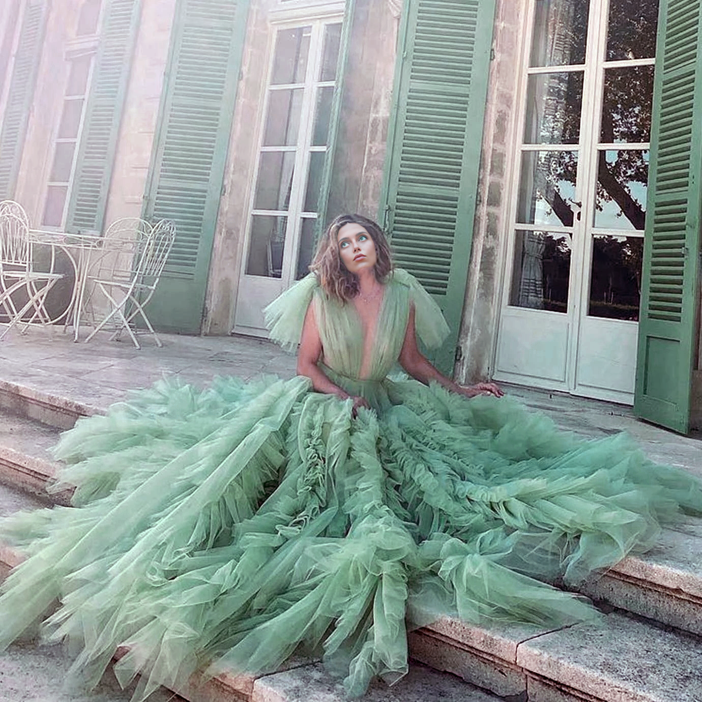 Aerial Beauty Gown