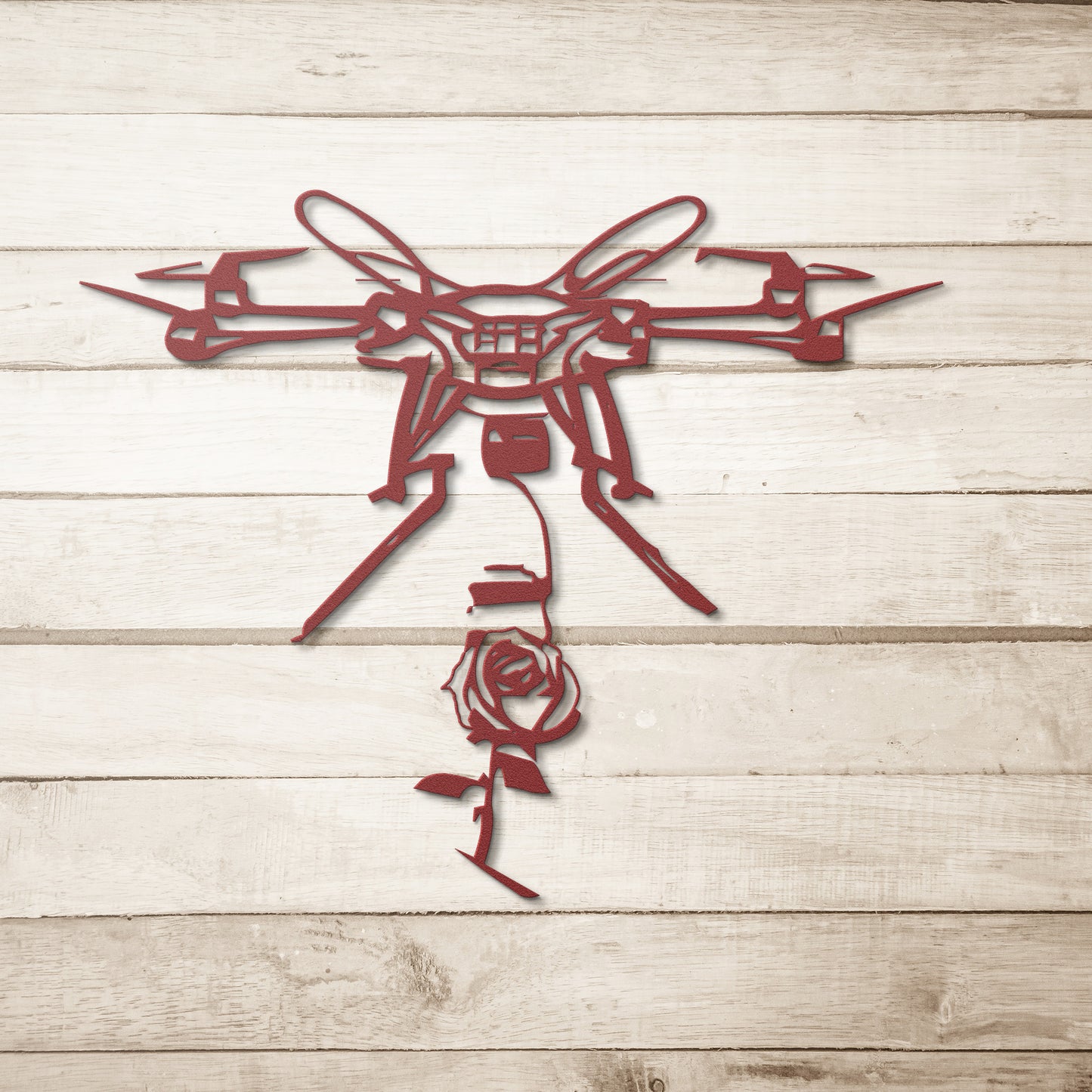 Drone Inspired Metal Art