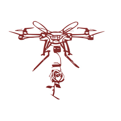 Drone Inspired Metal Art