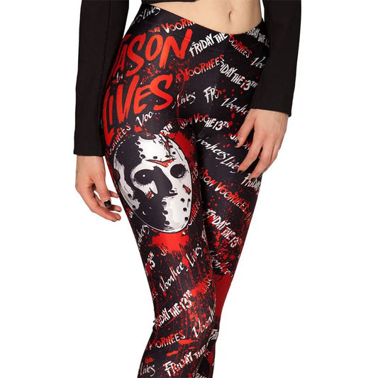 Skull Groove Leggings