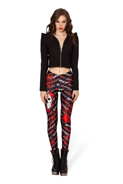 Skull Groove Leggings