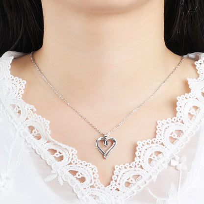 Hollow Heart Necklace