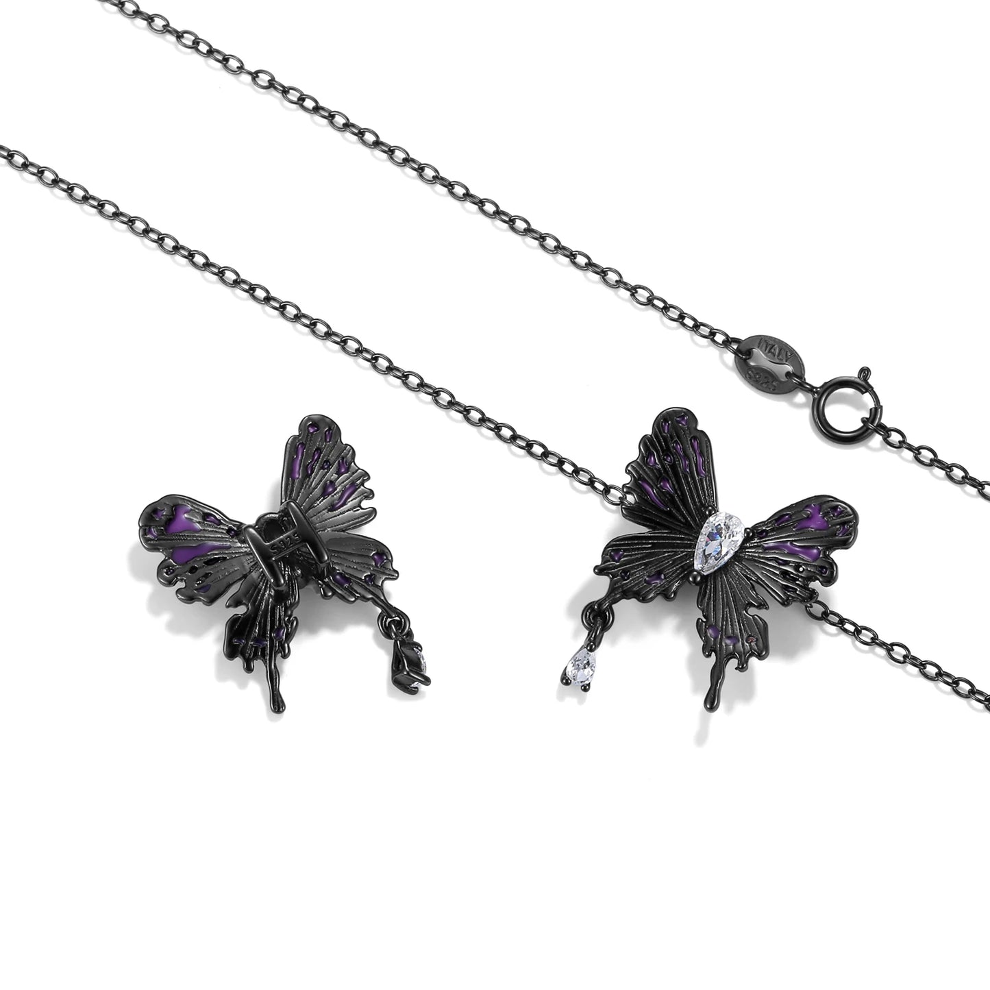 Dark Butterfly Pendant
