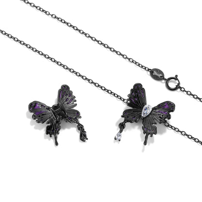 Dark Butterfly Pendant