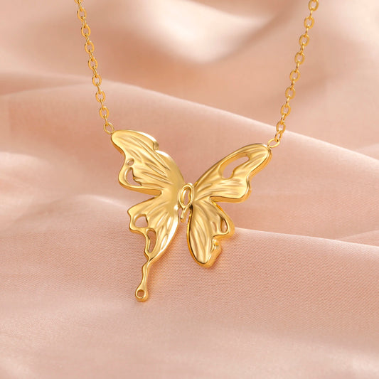 Golden Butterfly Charm