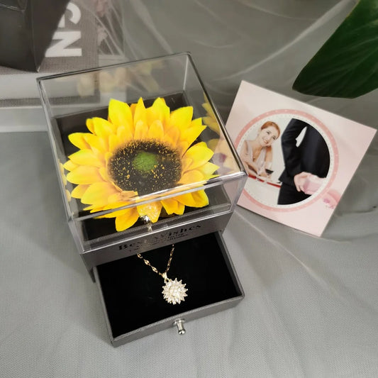 Eternal Sunflower Charm