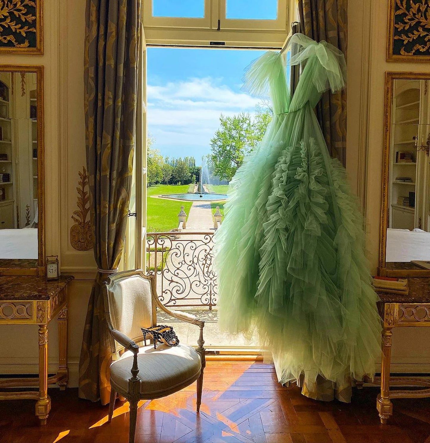 Aerial Beauty Gown